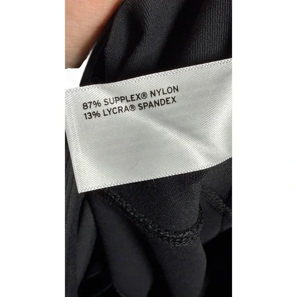 Duluth Trading Co Womens L 31 NoGA Classic Relaxed Fit Pants Straight Black Legs - Picture 10 of 11